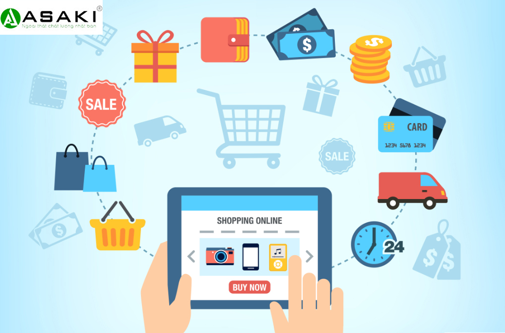 ASAKI đẩy mạnh các kênh mua sắm trực tuyến 