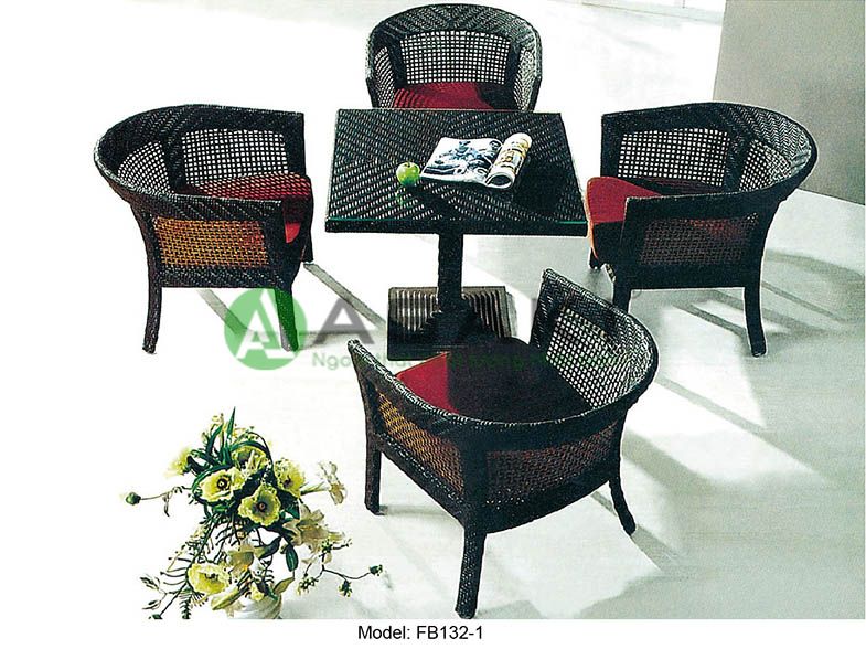 Bộ bàn ghế sân vườn nhập khẩu ZXFB132-1