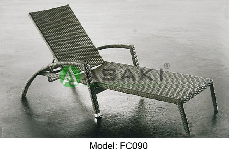 Ghế nằm giả mây cao cấp thiết kế đơn giản ZXFC090