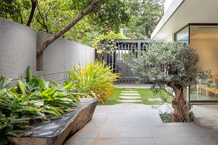 Thiết kế sân vườn nhiều chi tiết đem đến không gian sống tuyệt vời 