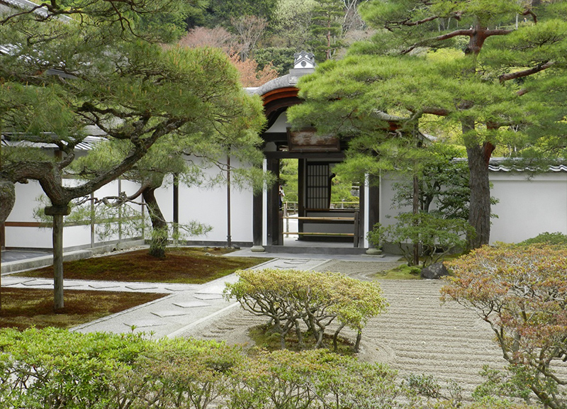 Phối cảnh sân vườn phong cách Nhật Bản 