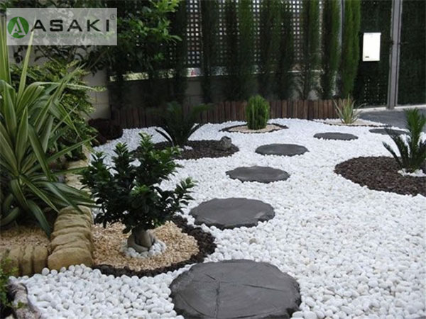 Chọn loại đá phù hợp với không gian sân vườn 